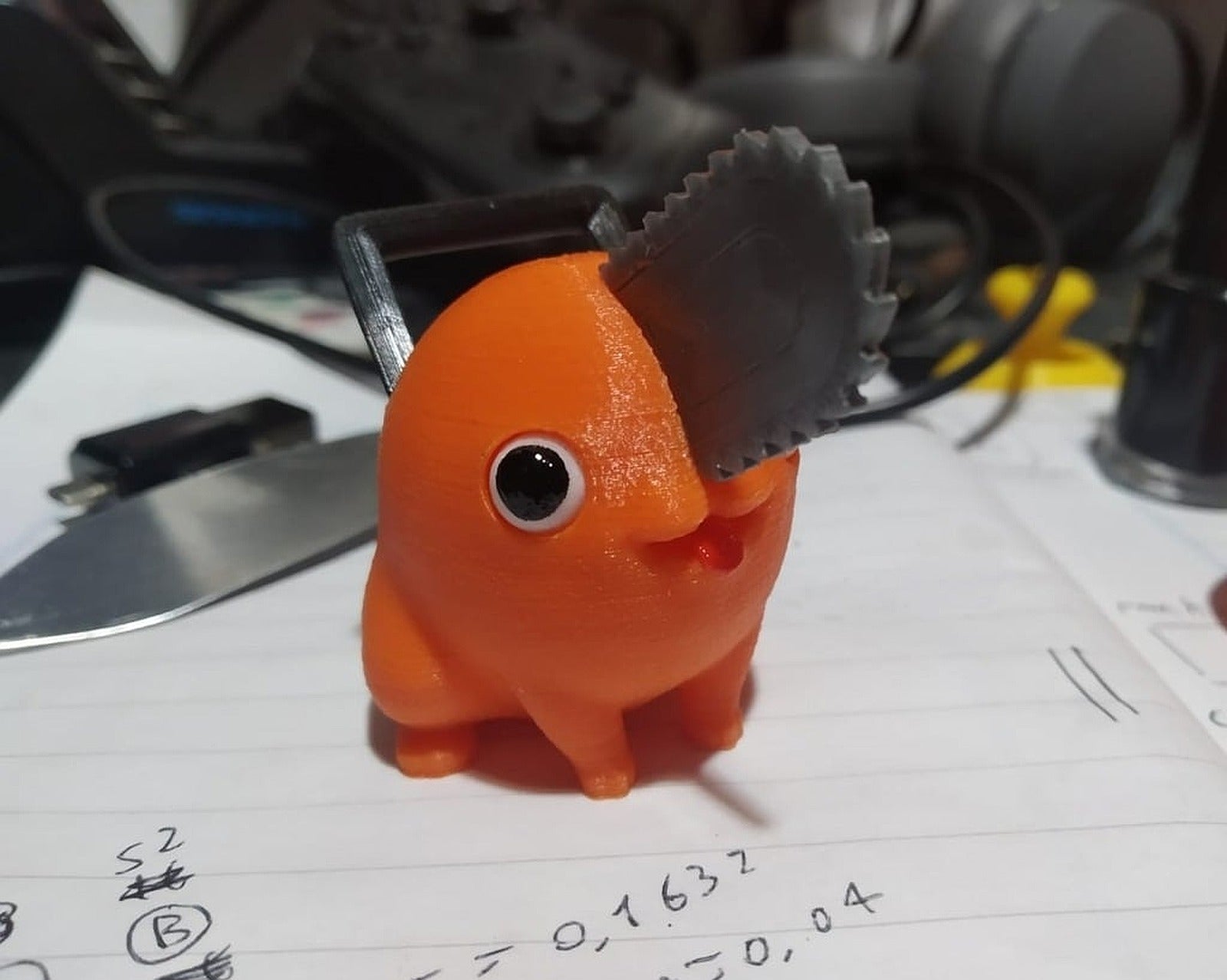 Pochita (divided in pieces - FDM optimized) – 3D Baskı Modeli