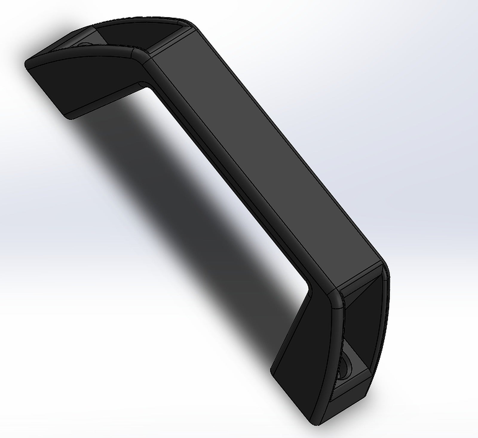 Industrial style handle – 3D Baskı Modeli