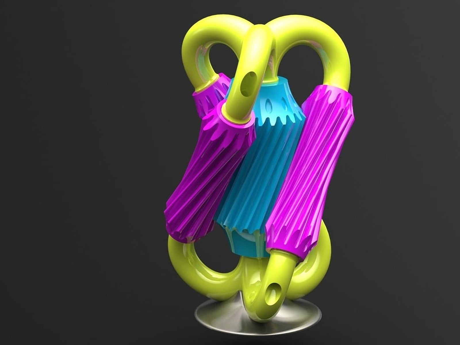 Hyperbolic Planetary Gearset – 3D Baskı Modeli