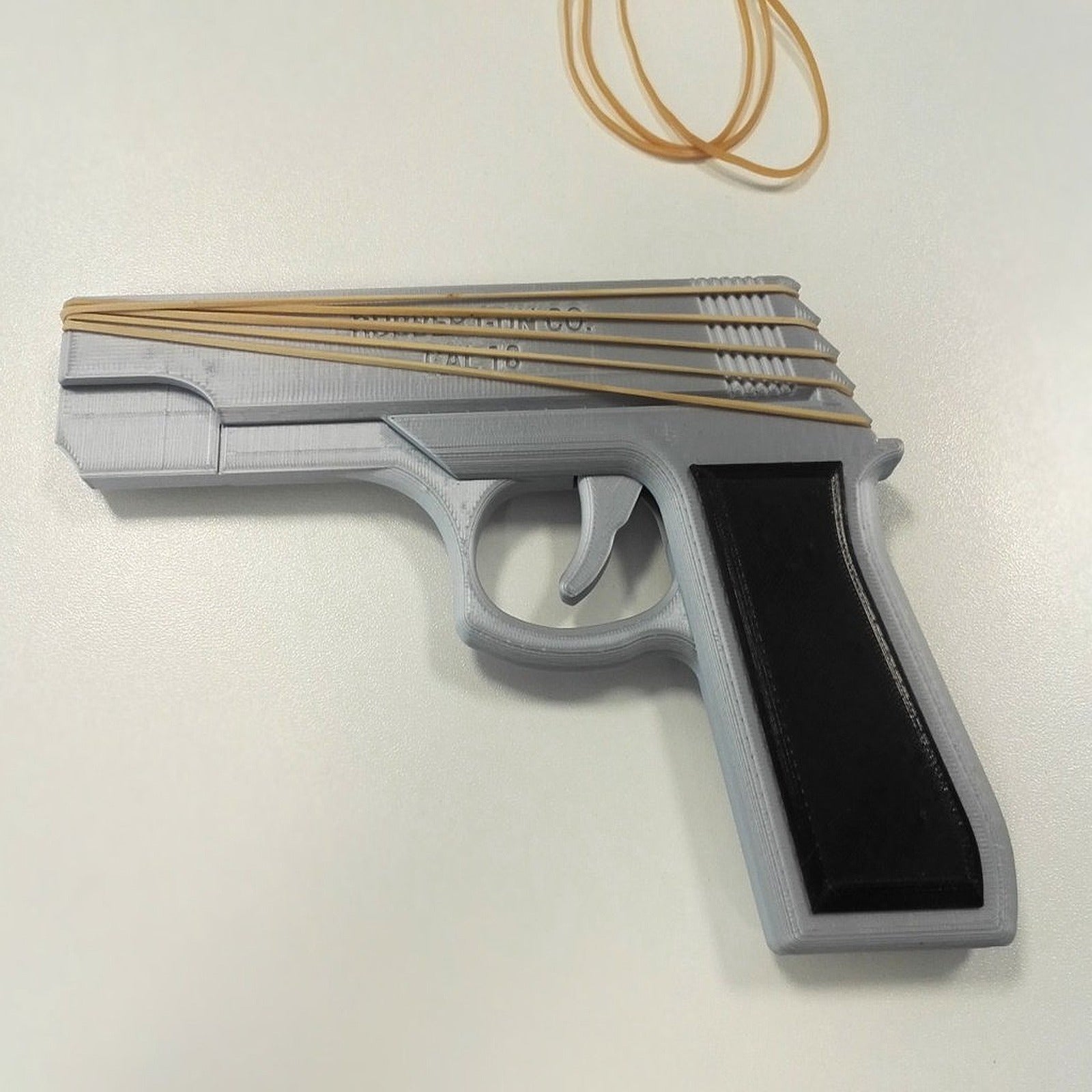 Rubber Band Gun remix² 5 shots – 3D Baskı Modeli