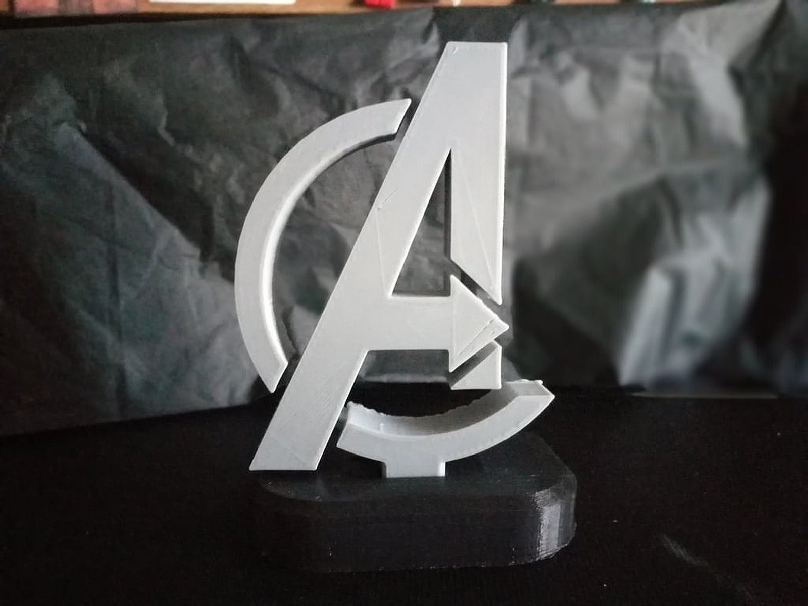 Marvel Avengers Logo stand – 3D Baskı Modeli