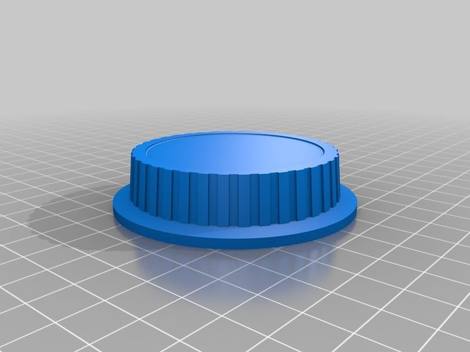 Canon EFS lens cap – 3D Baskı Modeli