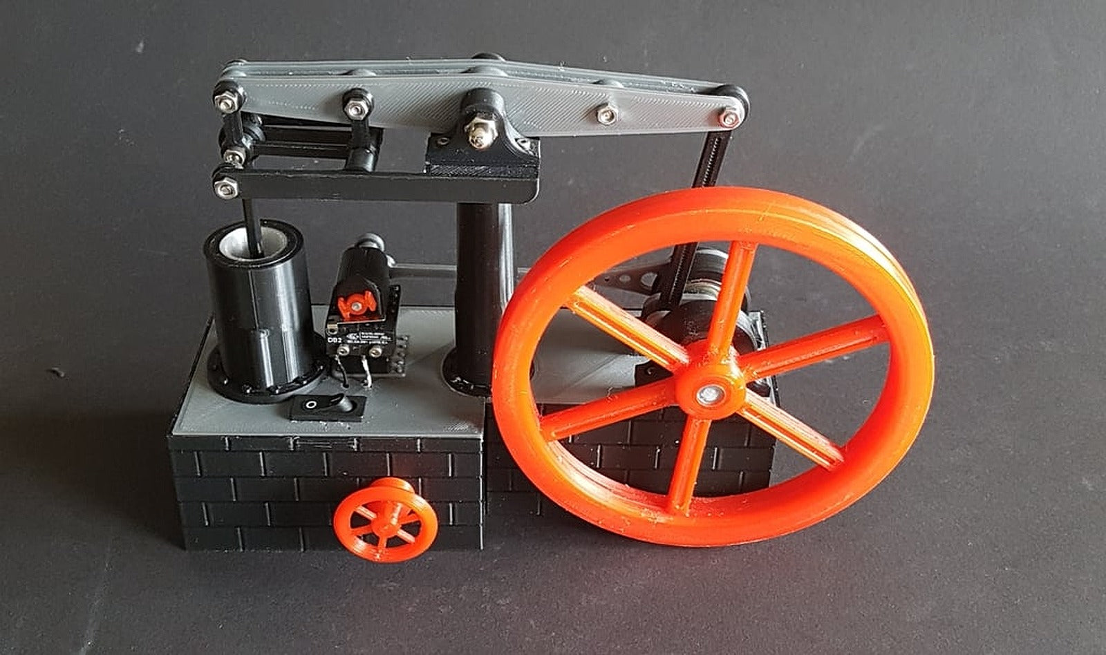 Solenoid Steamengine – 3D Baskı Modeli