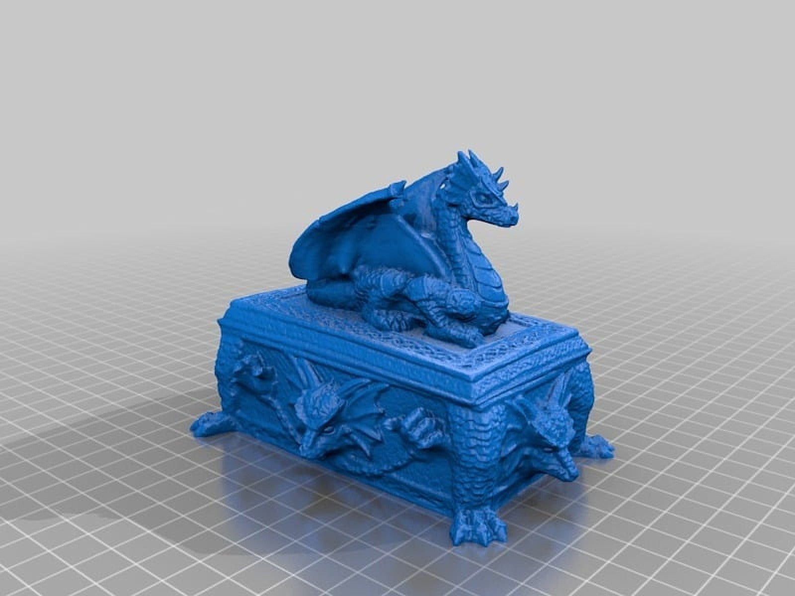 Dragon kutu/düzenleyici – 3D Baskı Modeli