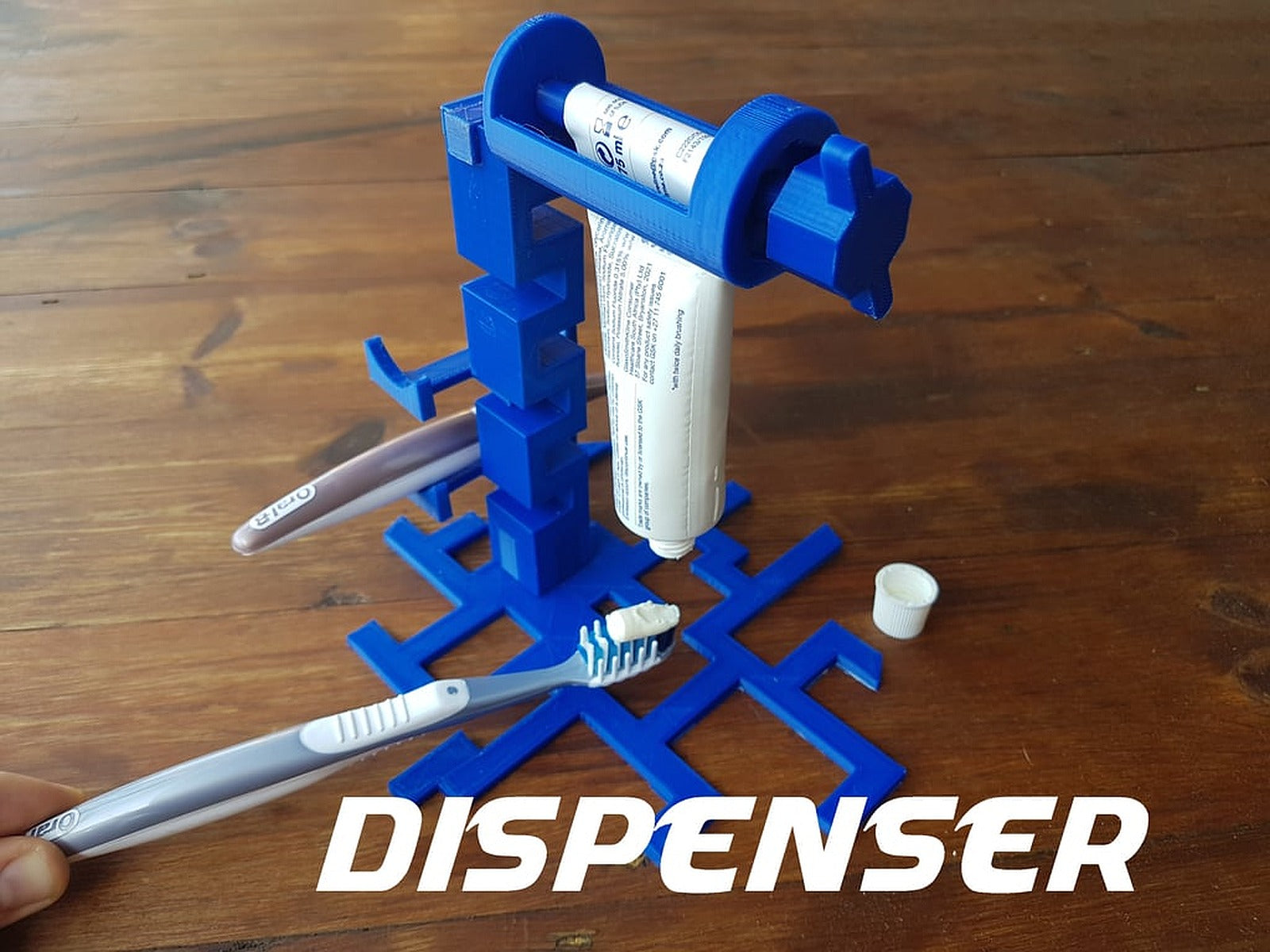 Toothpaste Dispenser – 3D Baskı Modeli