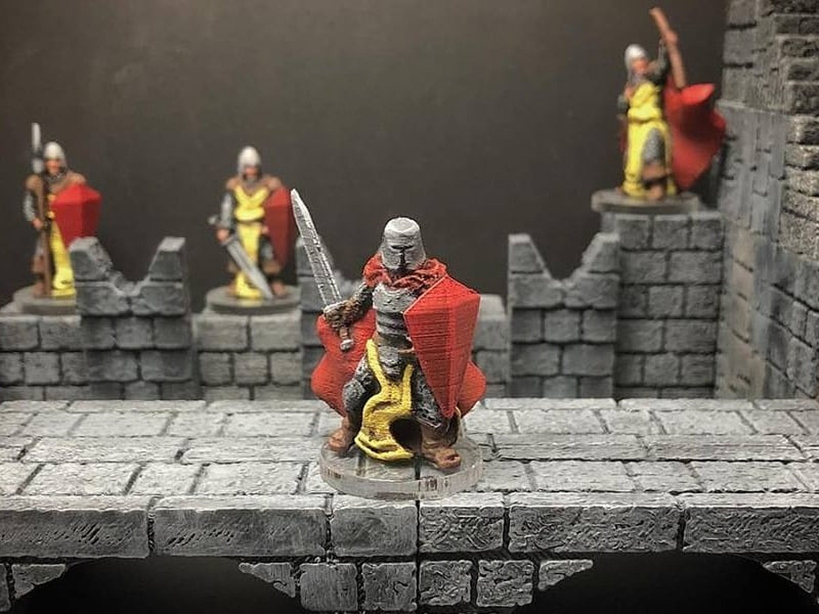 Knight (28mm/32mm scale) – 3D Baskı Modeli