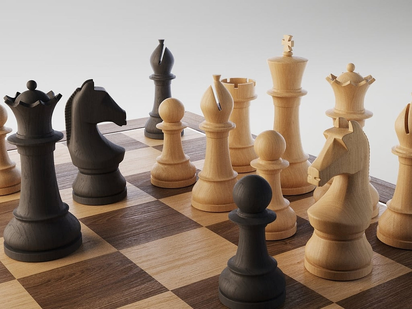 World Chess Championship - Chess Pieces – 3D Baskı Modeli