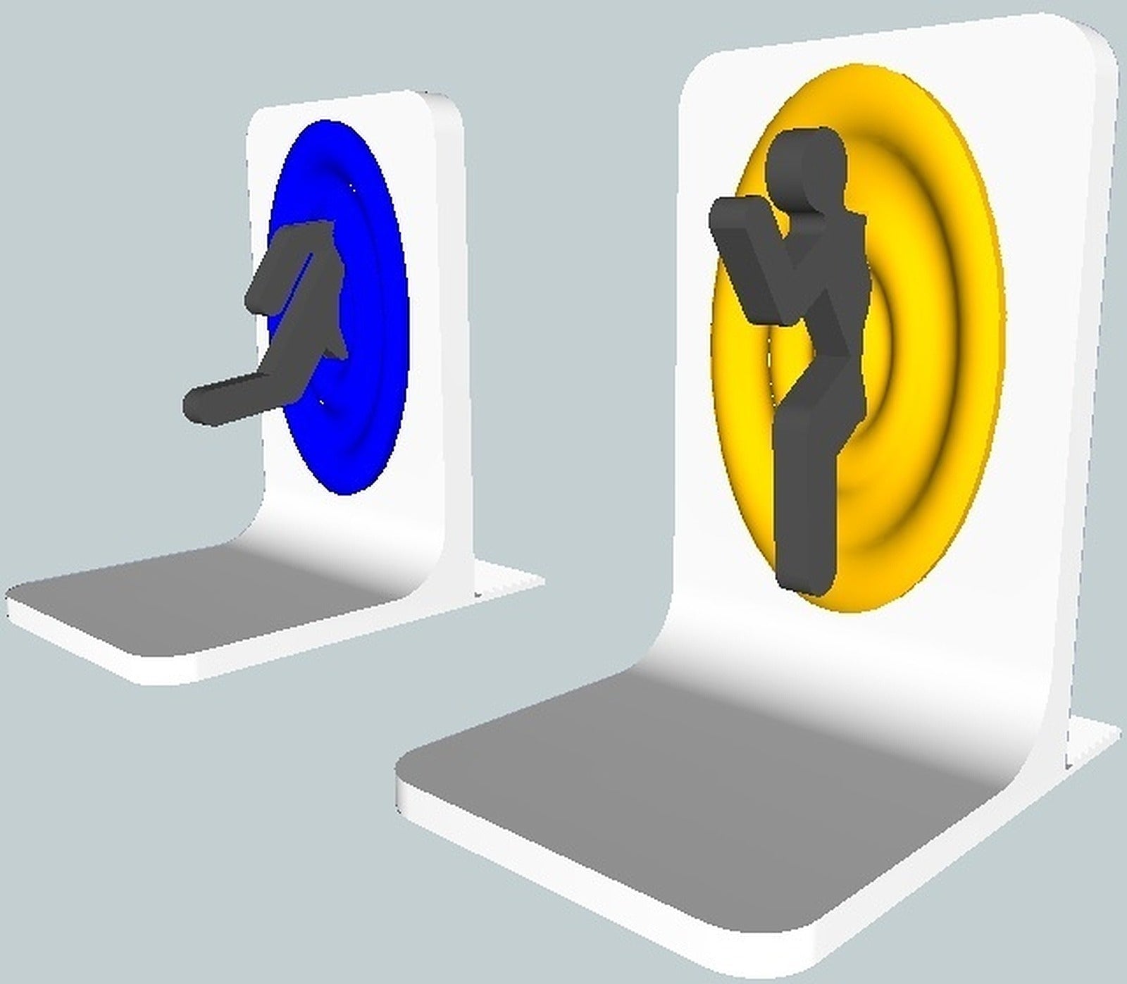 Snap On Portal BooksStand – 3D Baskı Modeli