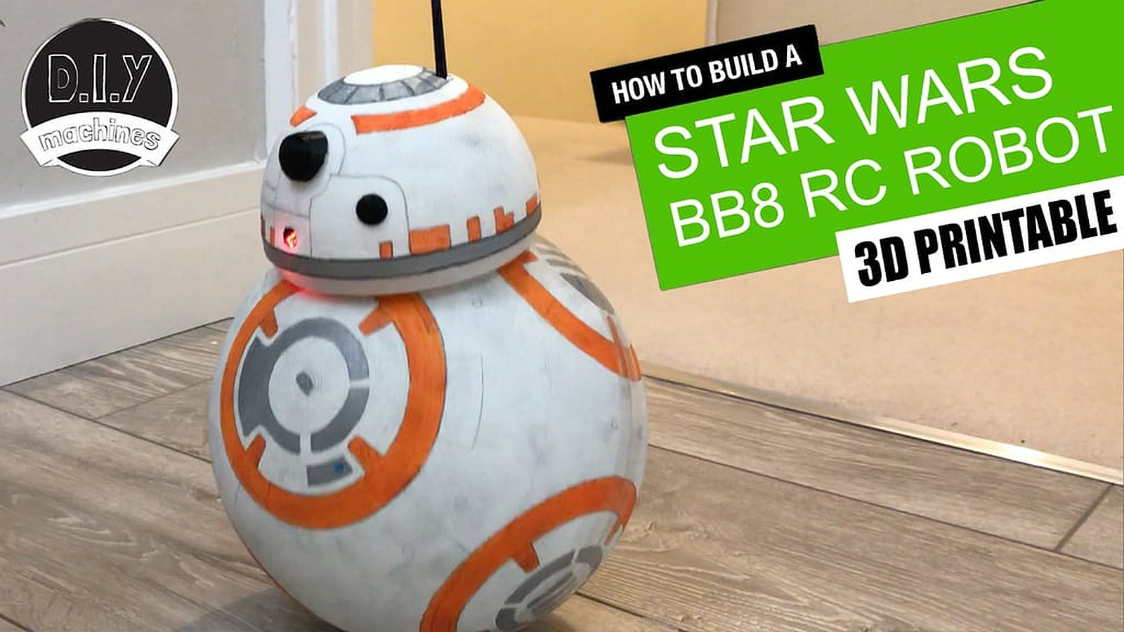 BB8 - Star Wars RC Droid – 3D Baskı Modeli