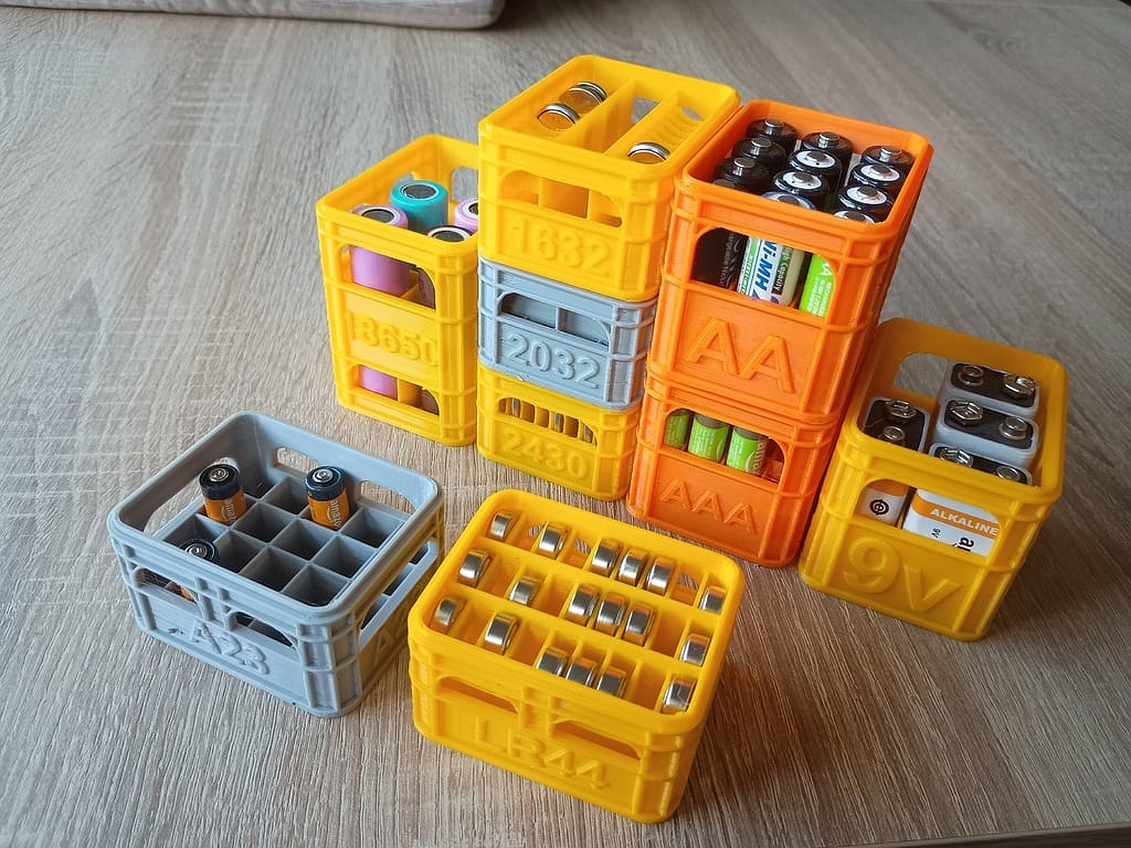 Beer Crate Battery kutu/düzenleyici – 3D Baskı Modeli