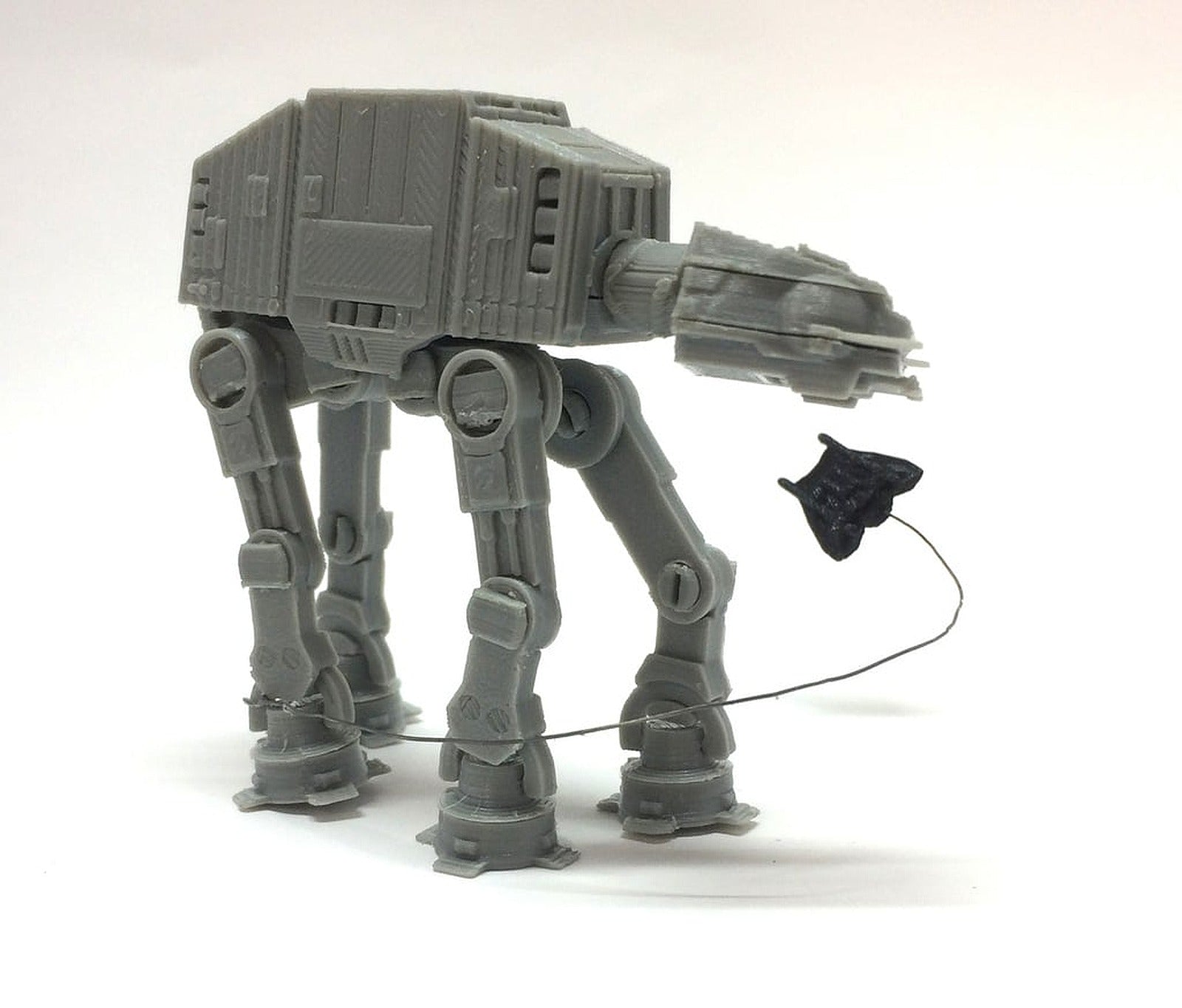 ATAT Kit Card - Christmas Ornament - Fully Articulated - Puzzle 2.5" tall – 3D Baskı Modeli