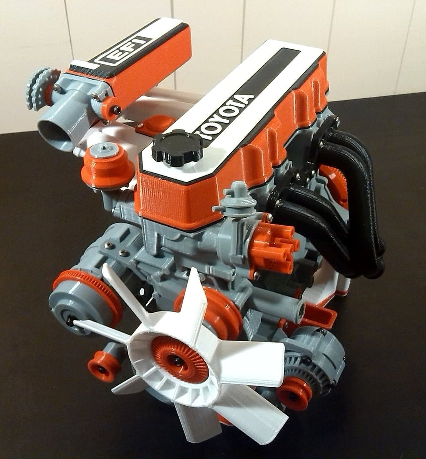 Toyota 22RE Engine Expansion Pack – 3D Baskı Modeli