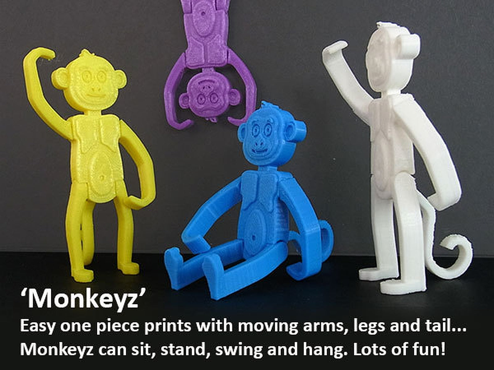 Monkeyz – 3D Baskı Modeli