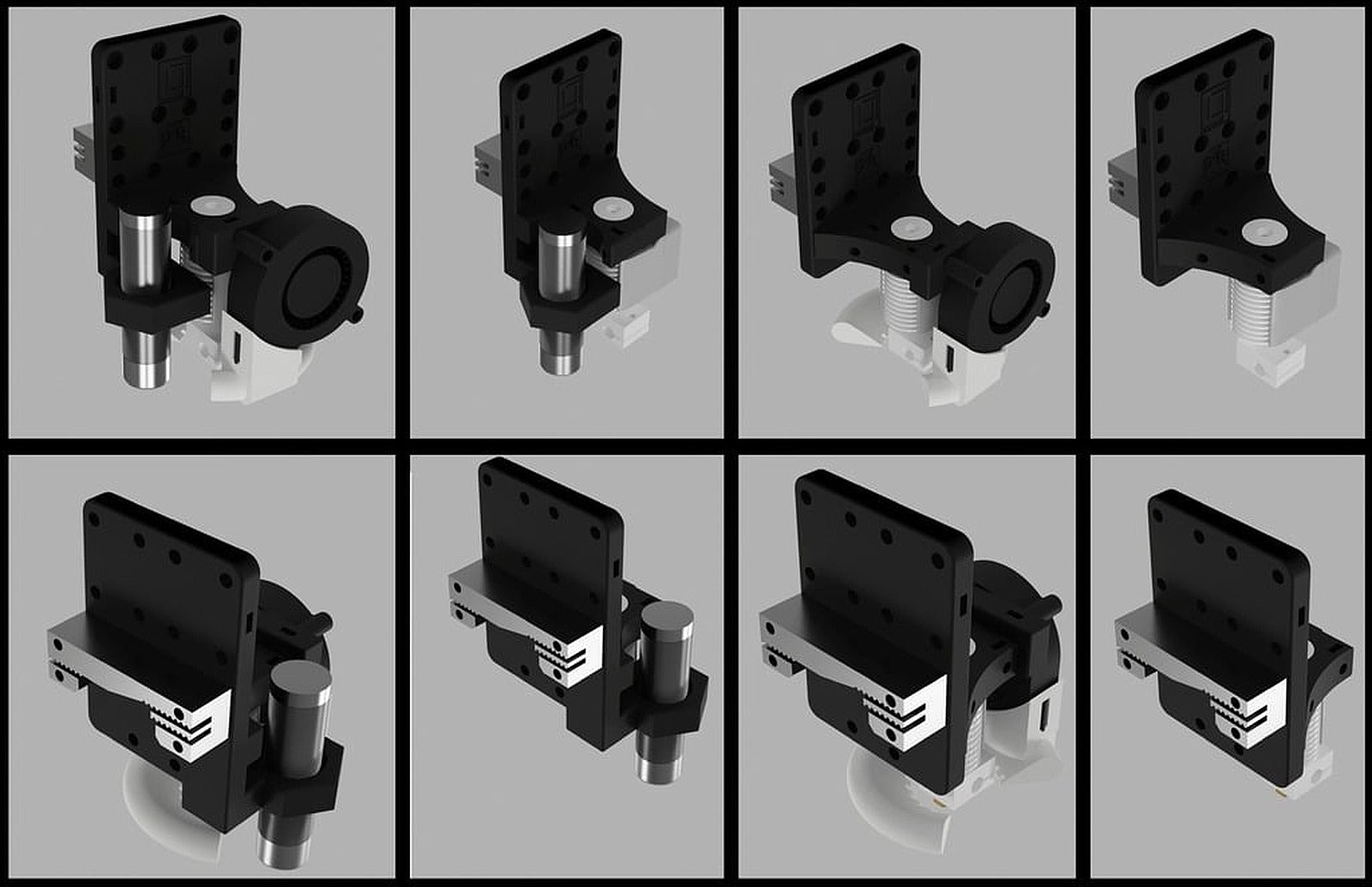 Anet A8 e3d v6 Bowden Print Carriage Redux – 3D Baskı Modeli