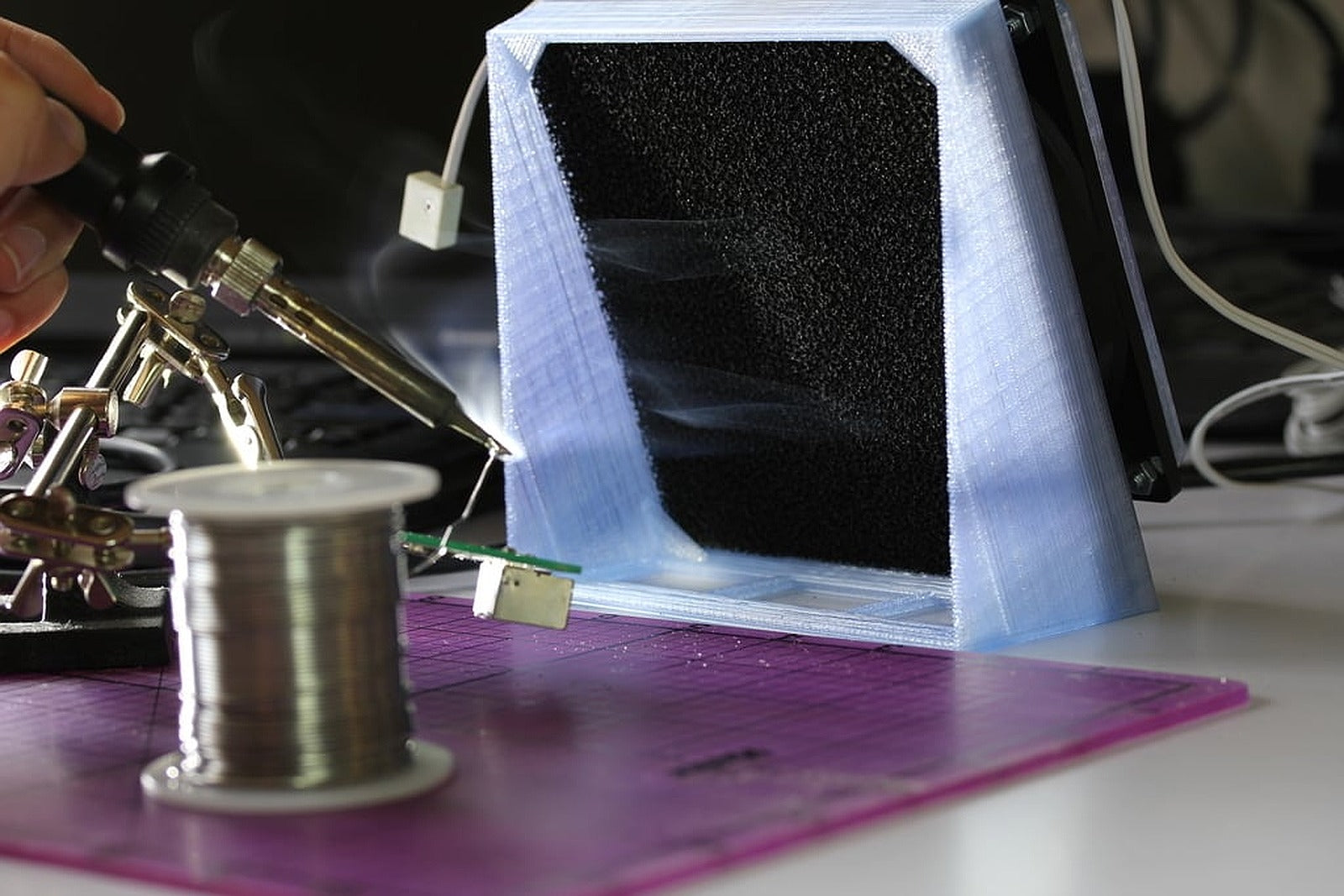 Solder Fume Extractor – 3D Baskı Modeli