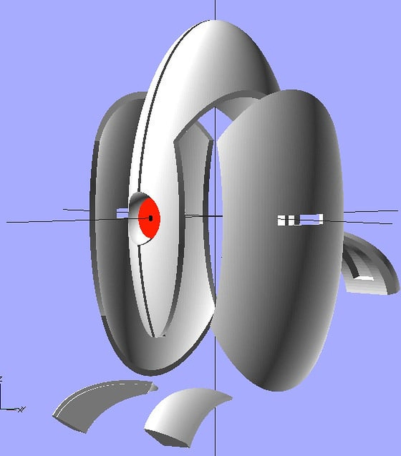 Portal 2 Turret – 3D Baskı Modeli