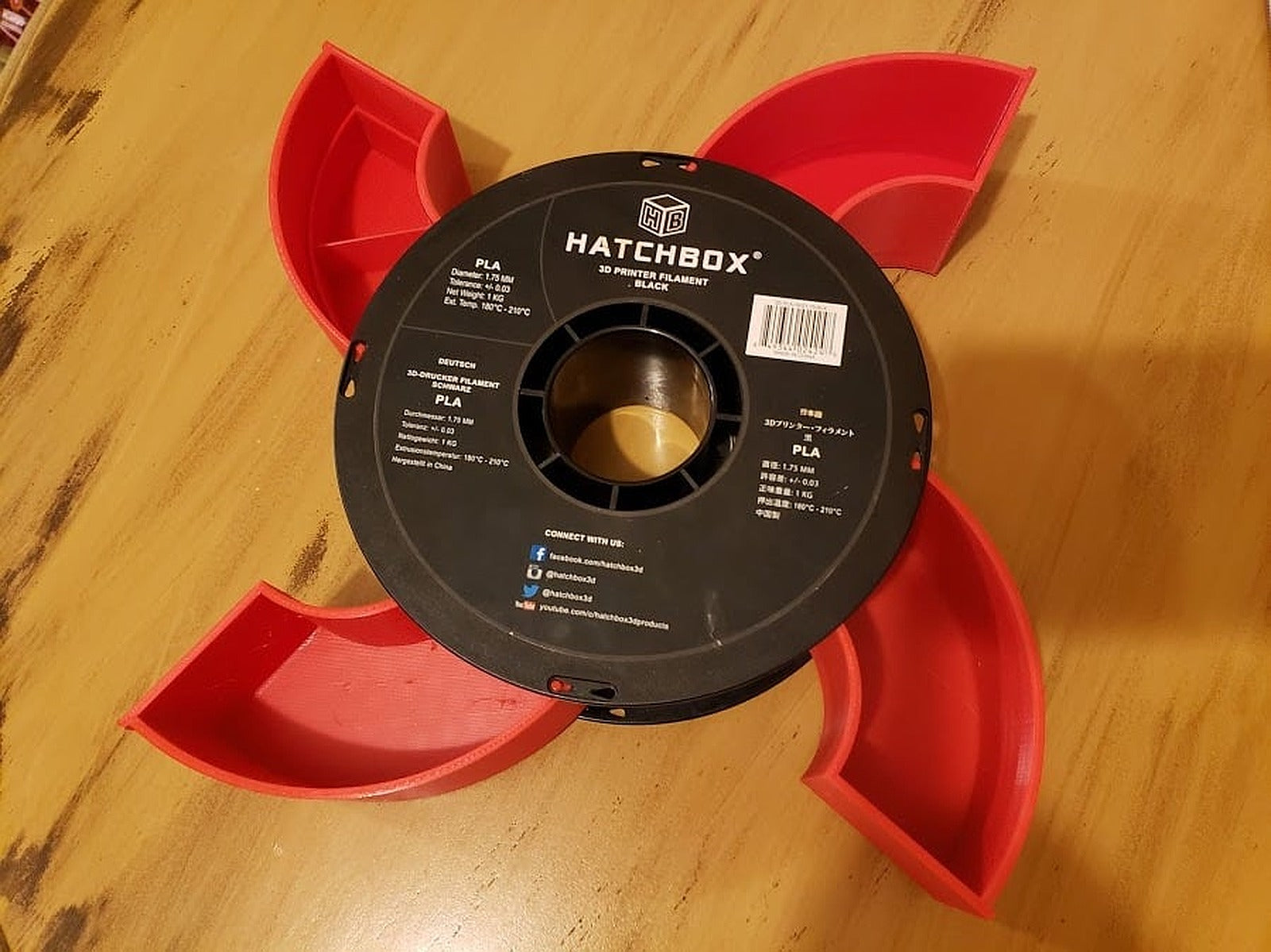 Hatchbox Spool çekmece – 3D Baskı Modeli