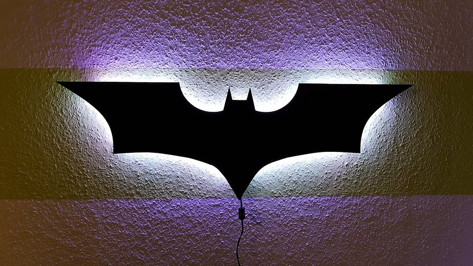 Batman LED wall lamp – 3D Baskı Modeli