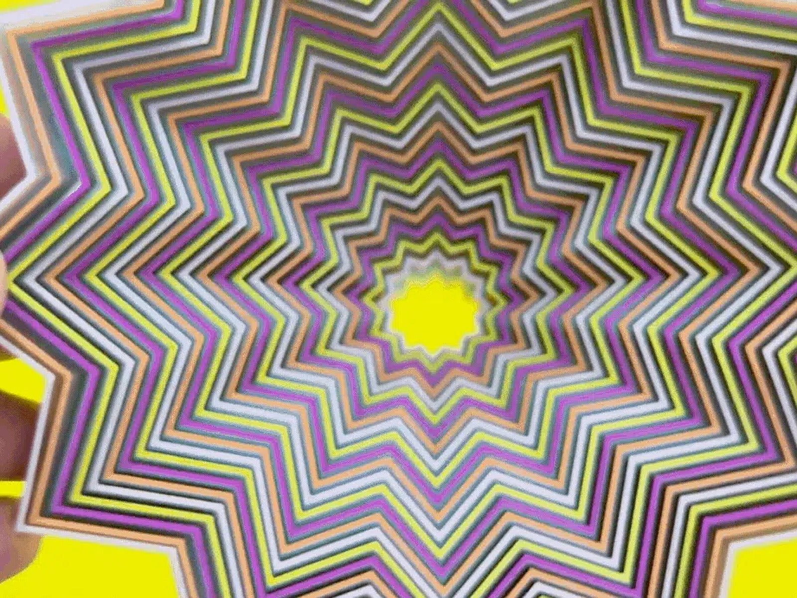 Fidget Star - 12 Points - 25 Rings – 3D Baskı Modeli