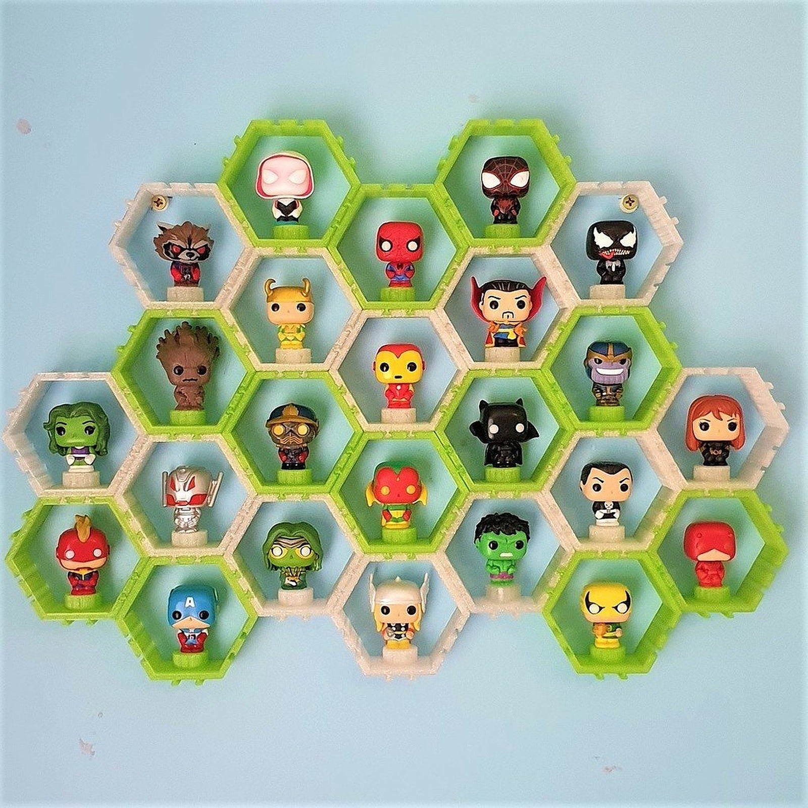 Mini funko pop figür display – 3D Baskı Modeli