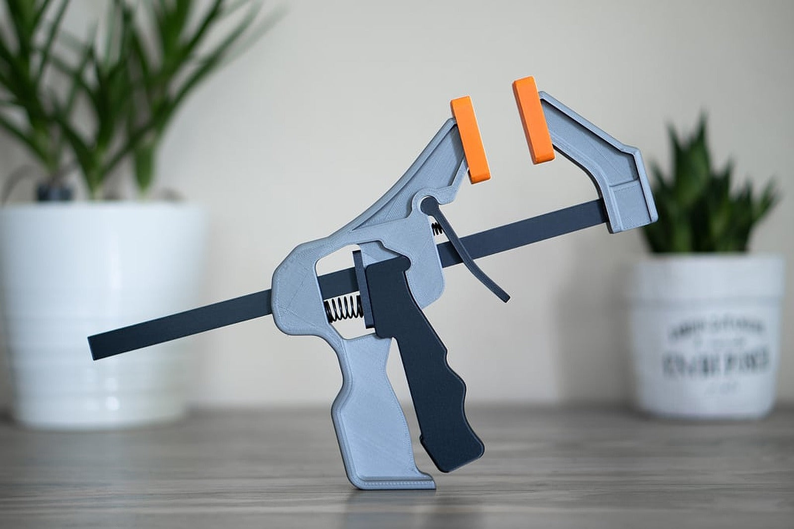 Printable Quick Grip Trigger Clamp (Functional) – 3D Baskı Modeli
