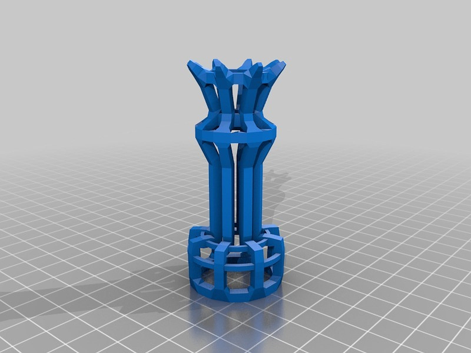 WireFrame Chess Set (2.0) – 3D Baskı Modeli