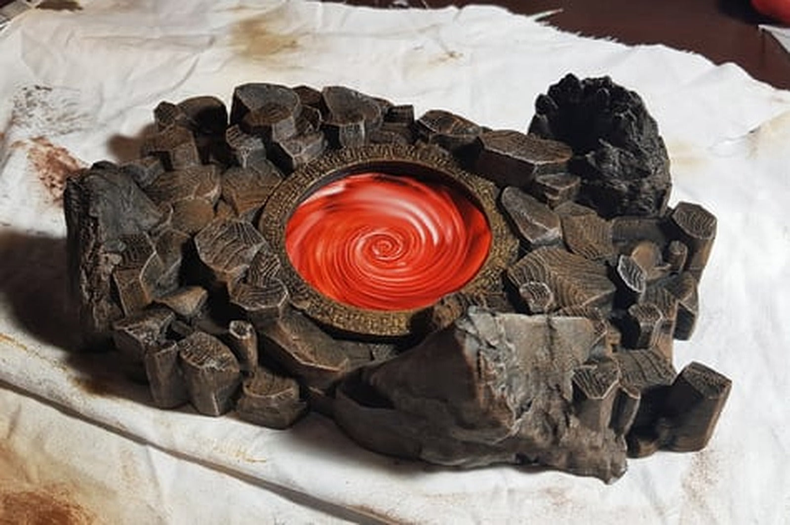 Vortex Portal Pool - 28mm mini - RPG - Pathfinder / D&D iPhoneX – 3D Baskı Modeli