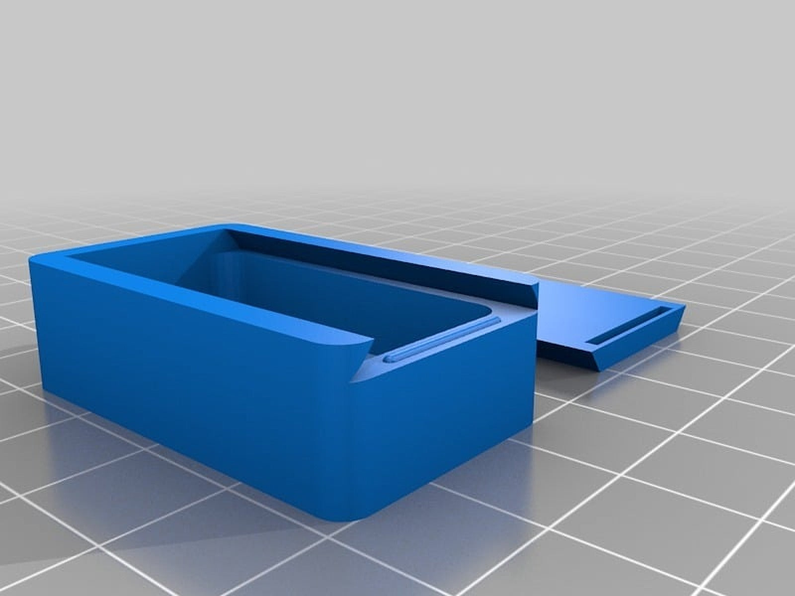 kutu/düzenleyici with Sliding Top – 3D Baskı Modeli