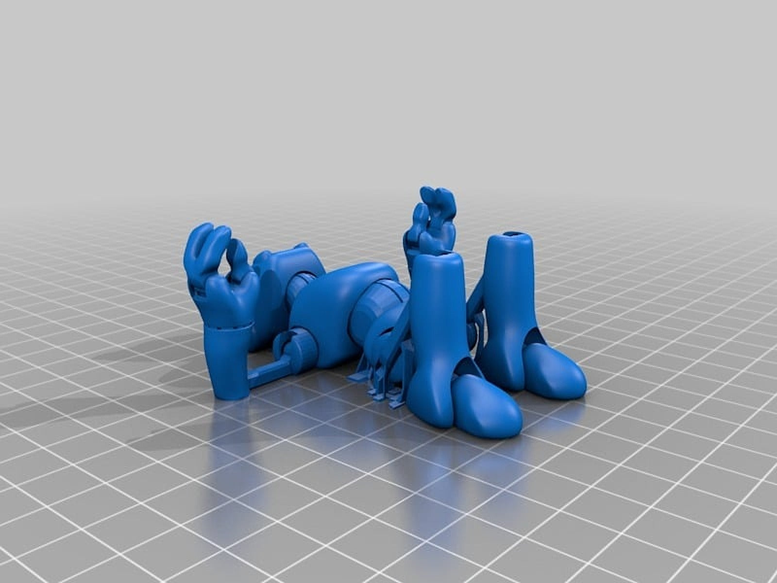 Ankly Robot - 3d Printed Assembled – 3D Baskı Modeli