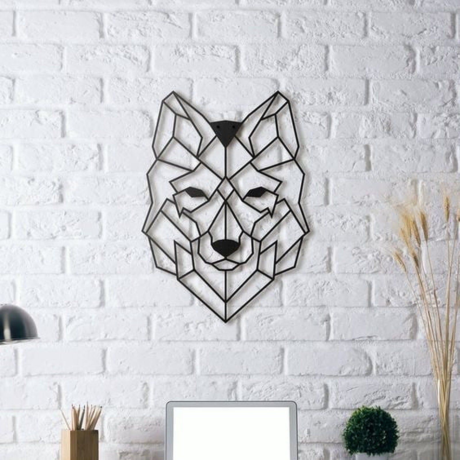 Wolf Wall Sculpture 2D – 3D Baskı Modeli