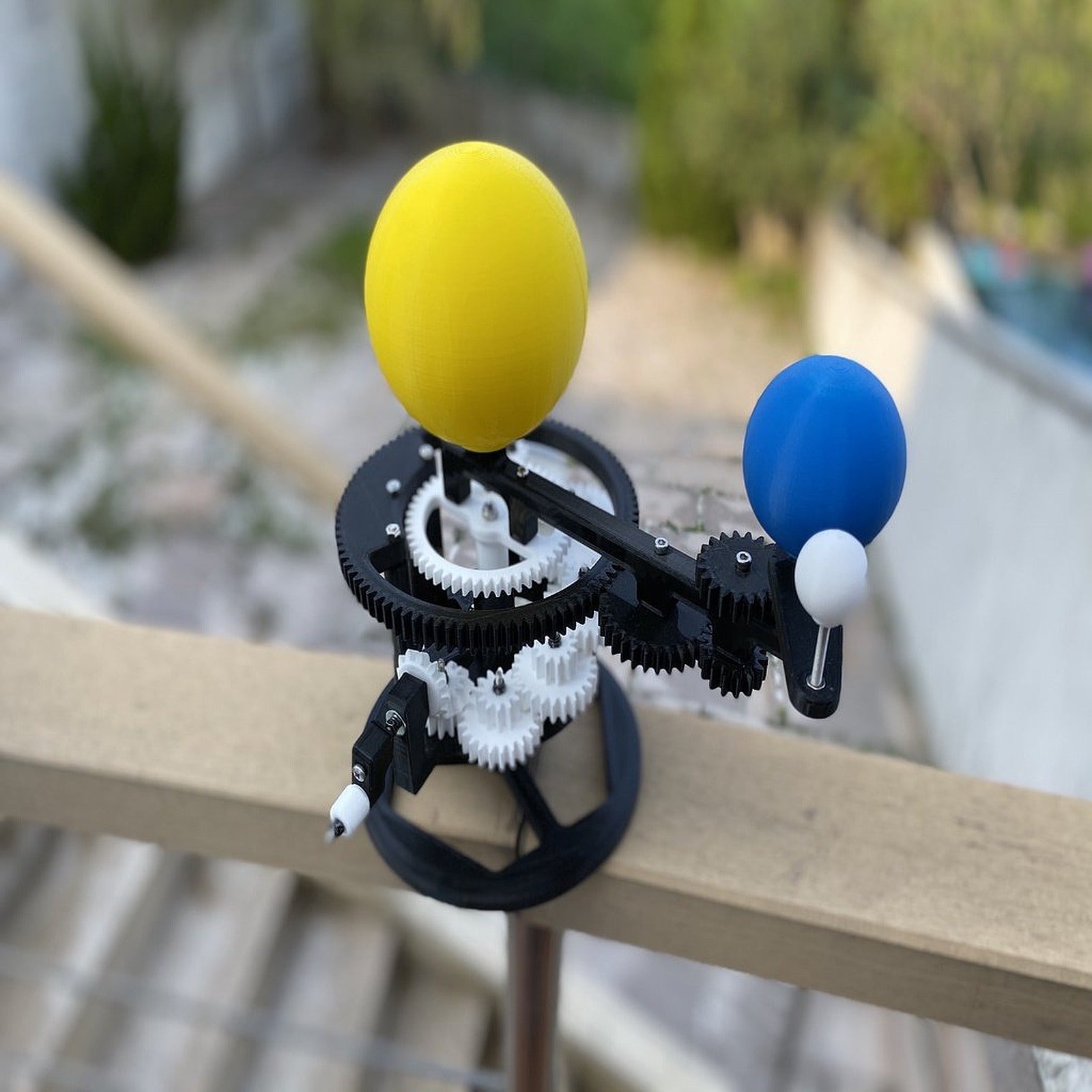 Sun Earth Moon Orrery – 3D Baskı Modeli