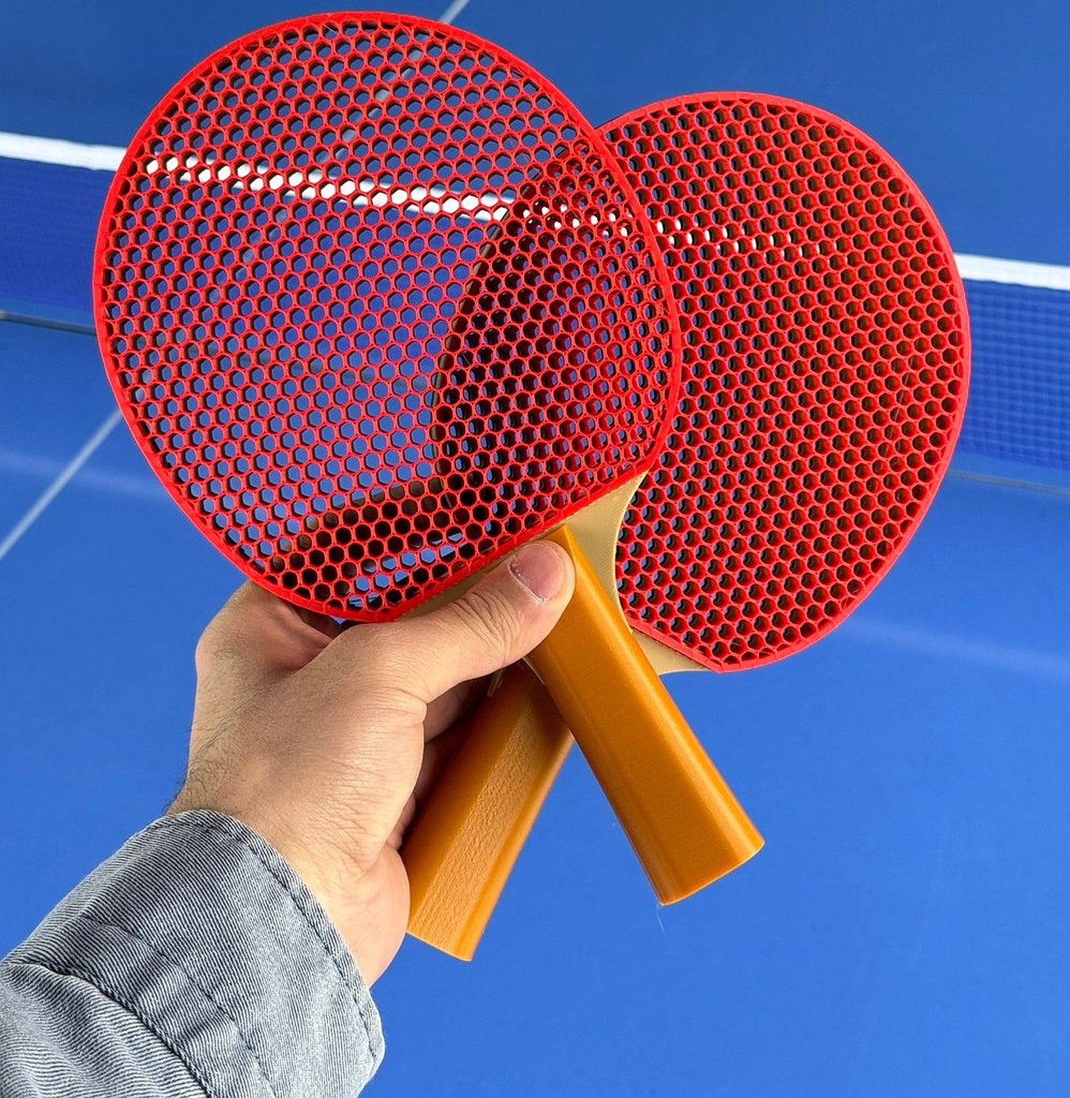 SILENT PING PONG PADDLE - AIRLESS INFILL DESIGN – 3D Baskı Modeli