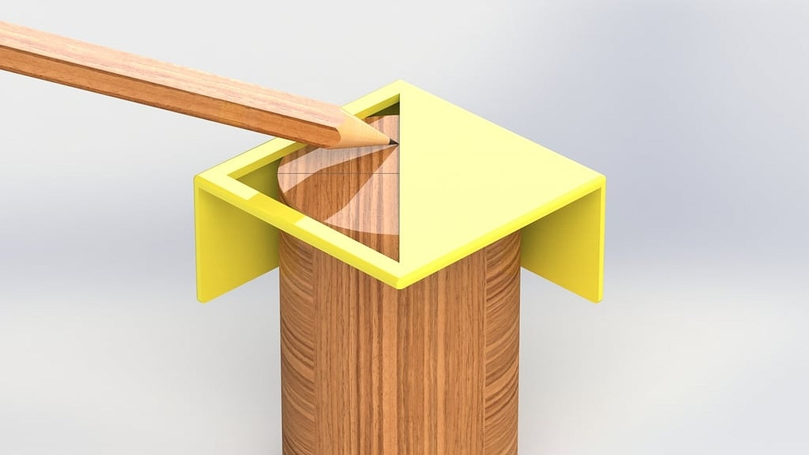 Cylinder Center Finder – 3D Baskı Modeli