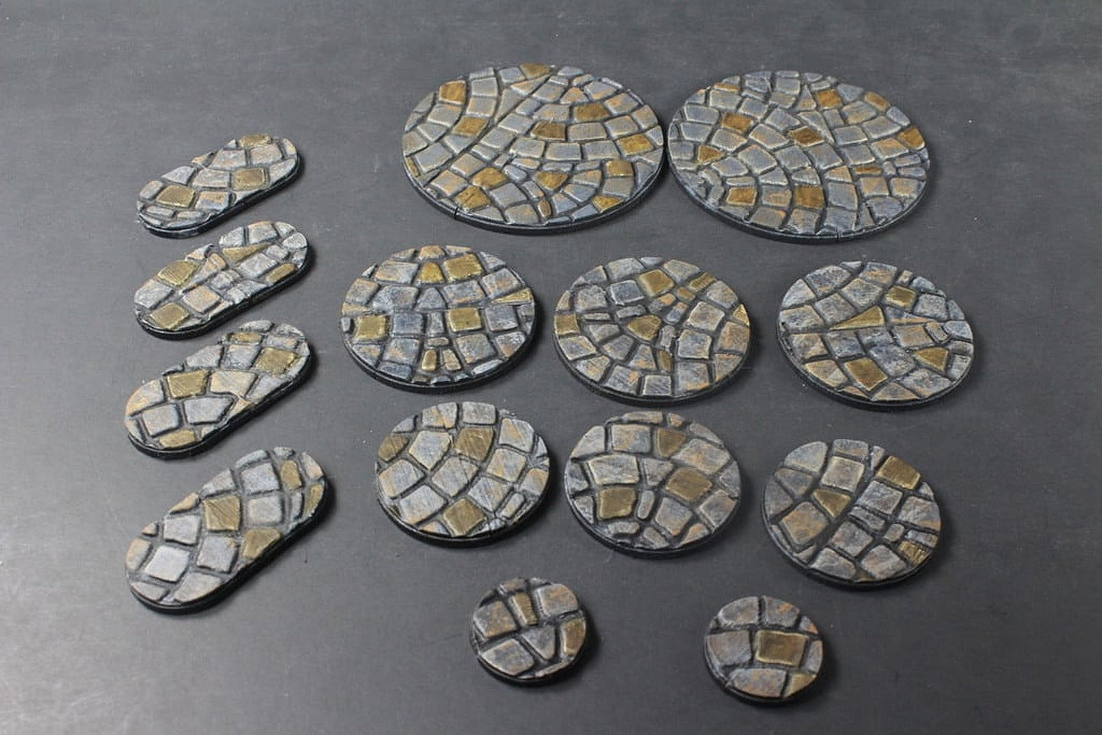 OpenForge Miniature Bases: Cobble (Round) – 3D Baskı Modeli