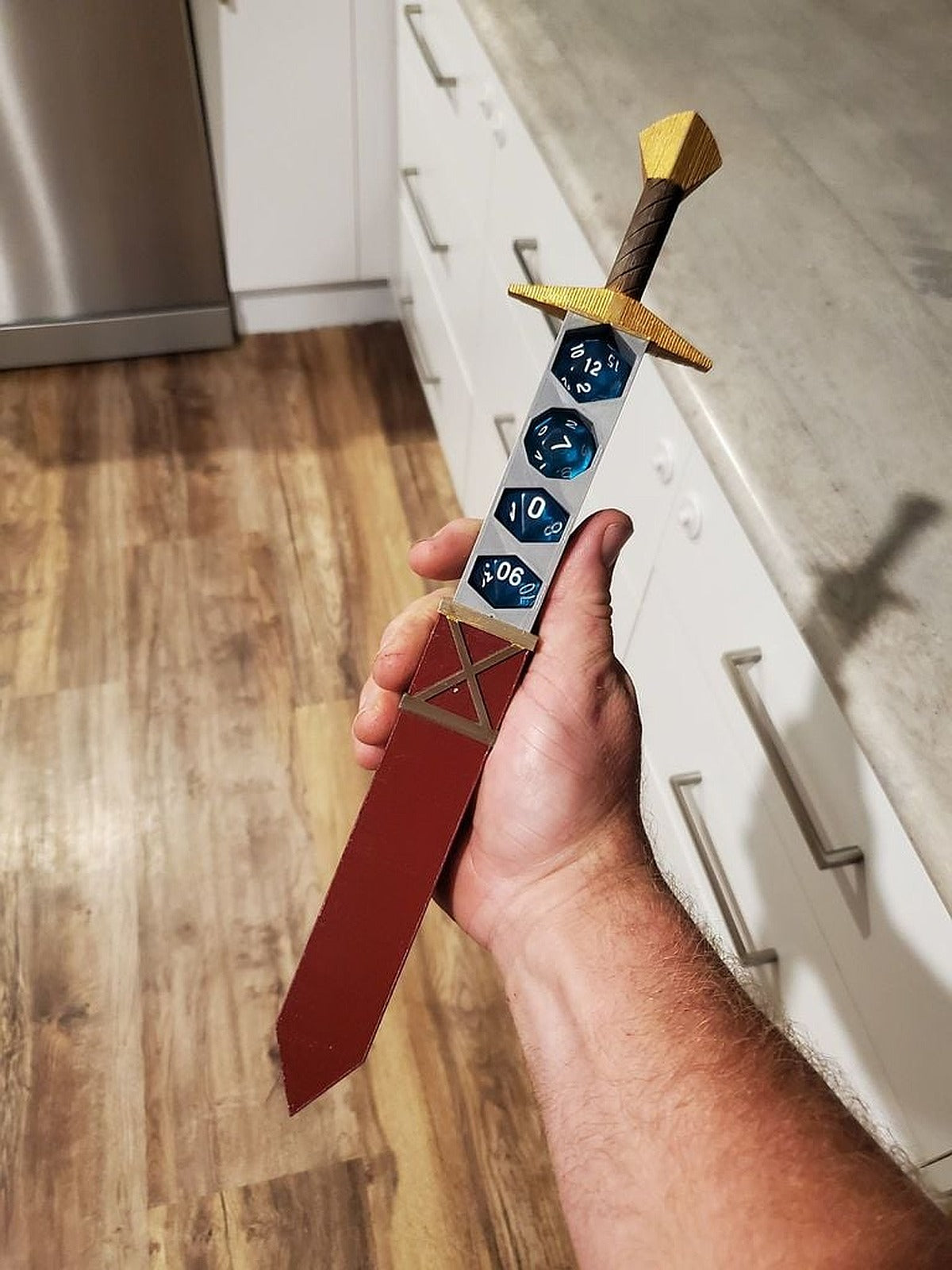 The Original Dice Sword – 3D Baskı Modeli