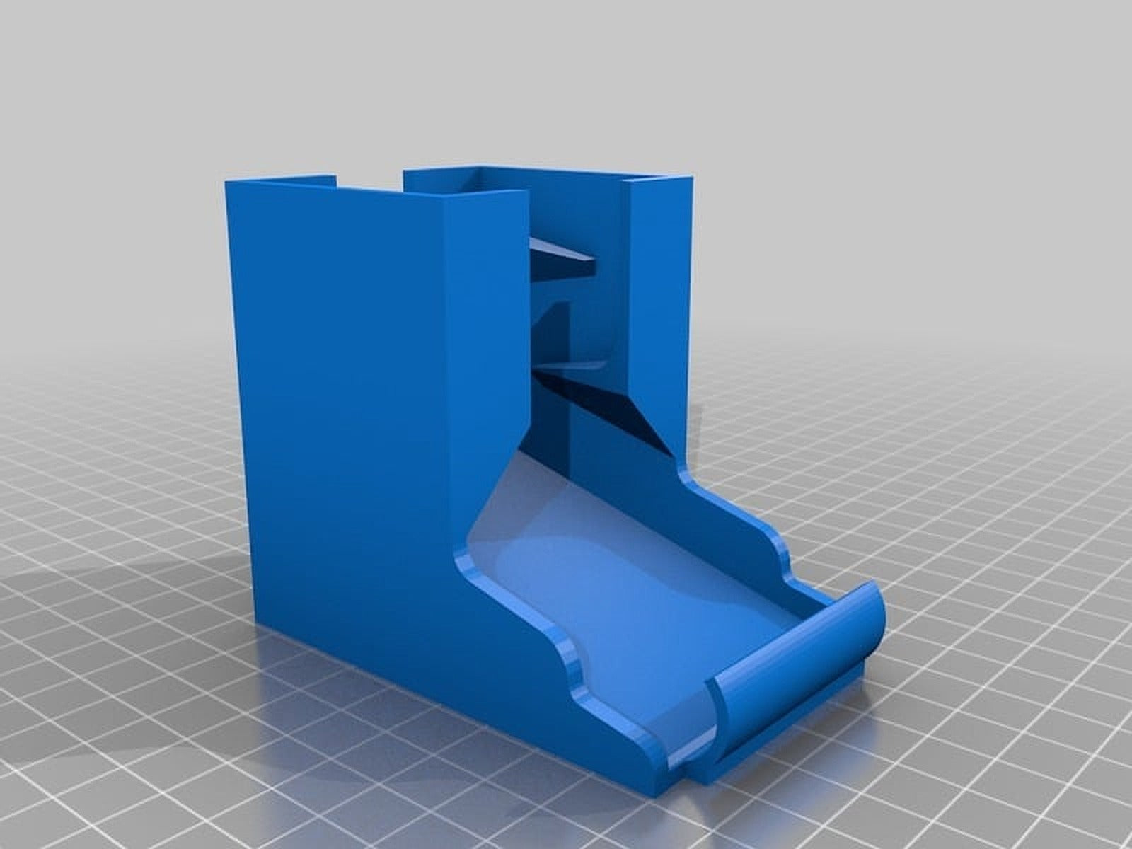 Compact Tabletop Battery stand – 3D Baskı Modeli