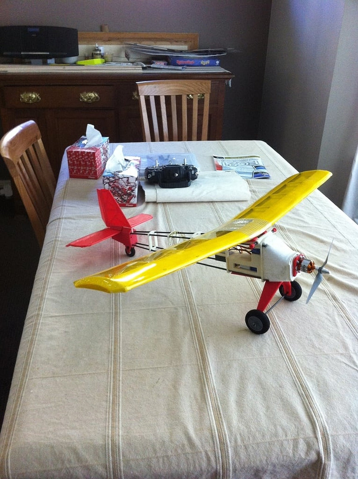 RC plane with brushless motor - ABS plastic and PS Foam hybrib – 3D Baskı Modeli