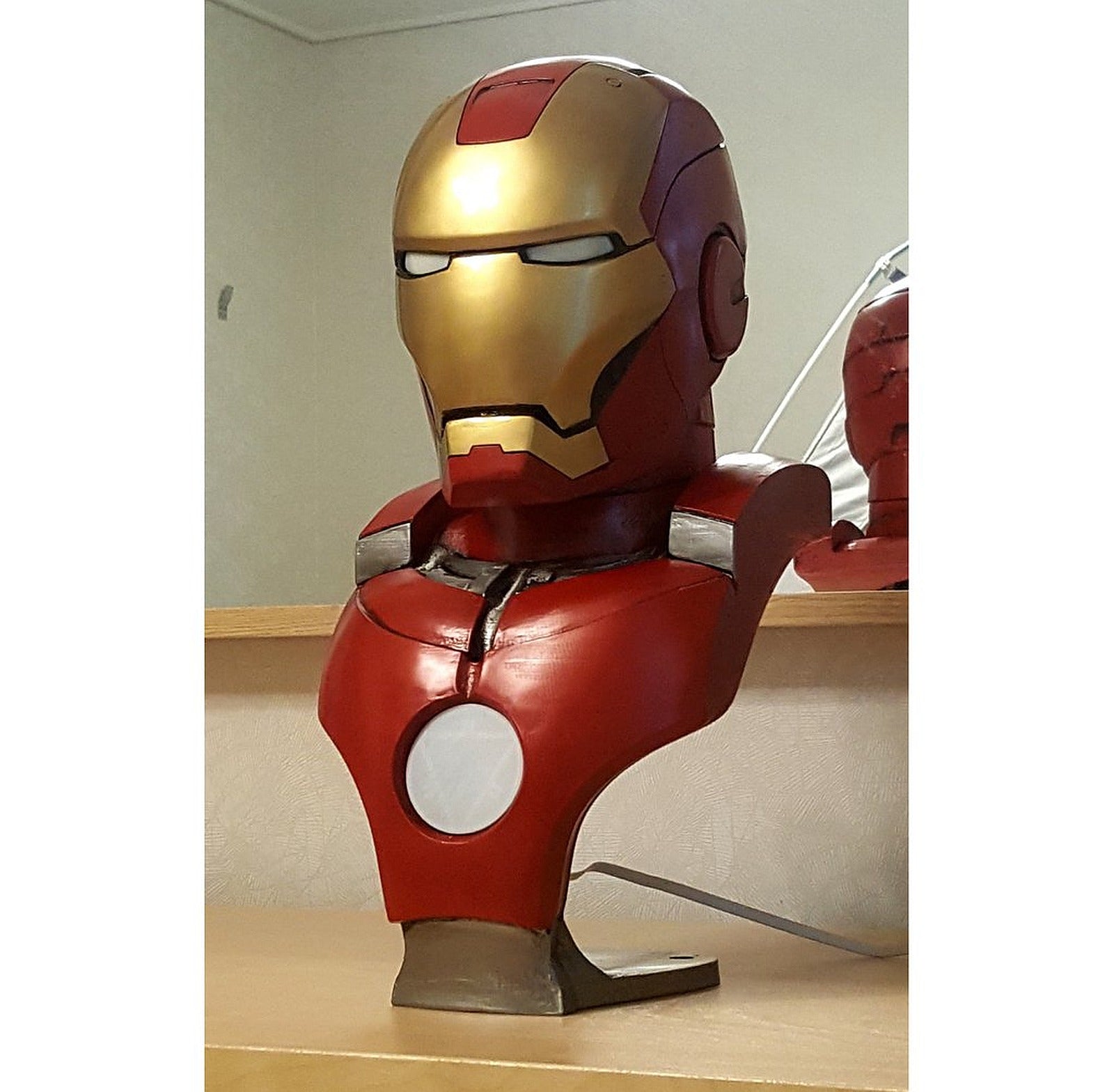 IRON MAN BUST_by max7th_REV1 – 3D Baskı Modeli
