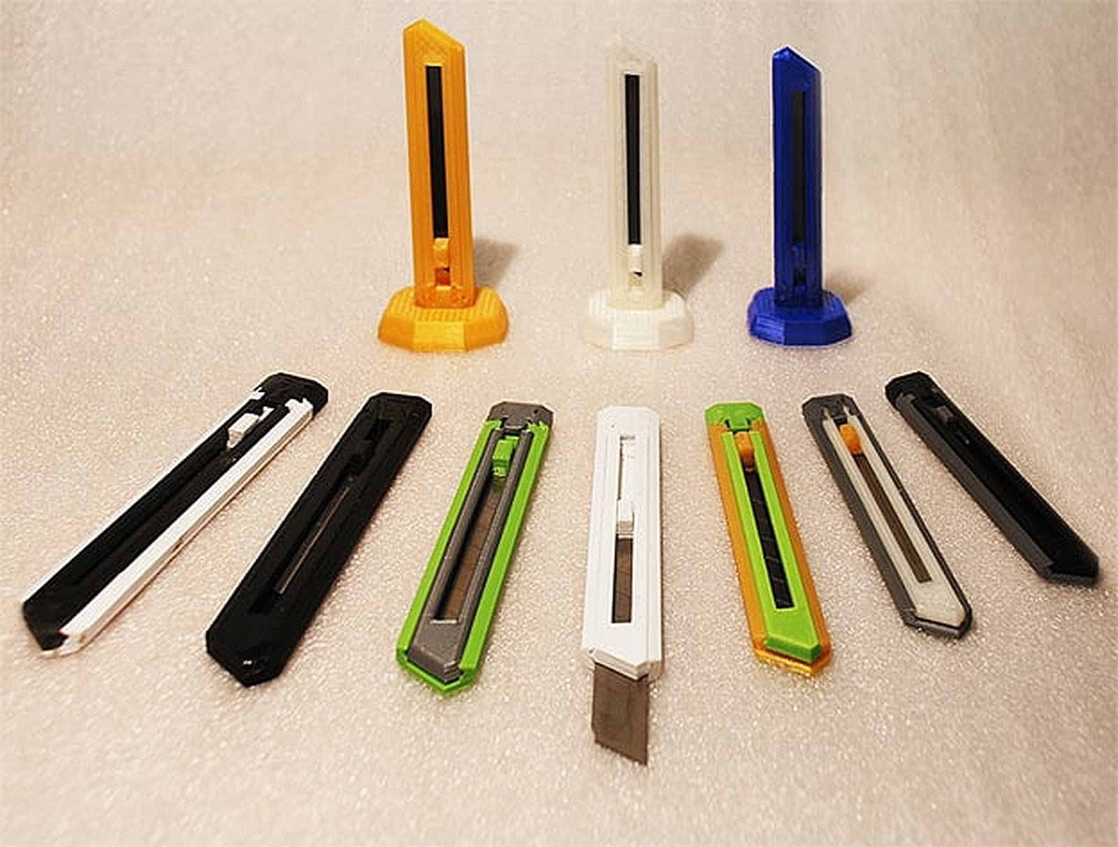 Cutter / knife with segmented blade – 3D Baskı Modeli