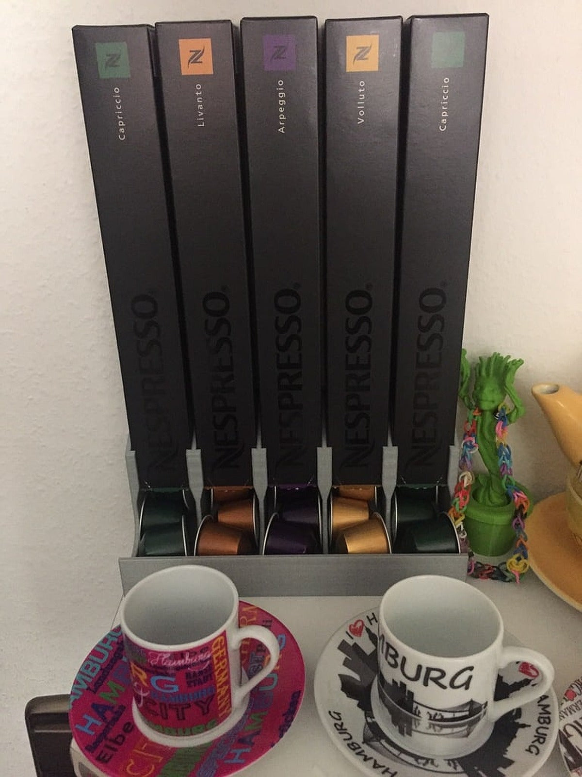 Nespresso cup dispenser / Nespresso Kapselspender – 3D Baskı Modeli