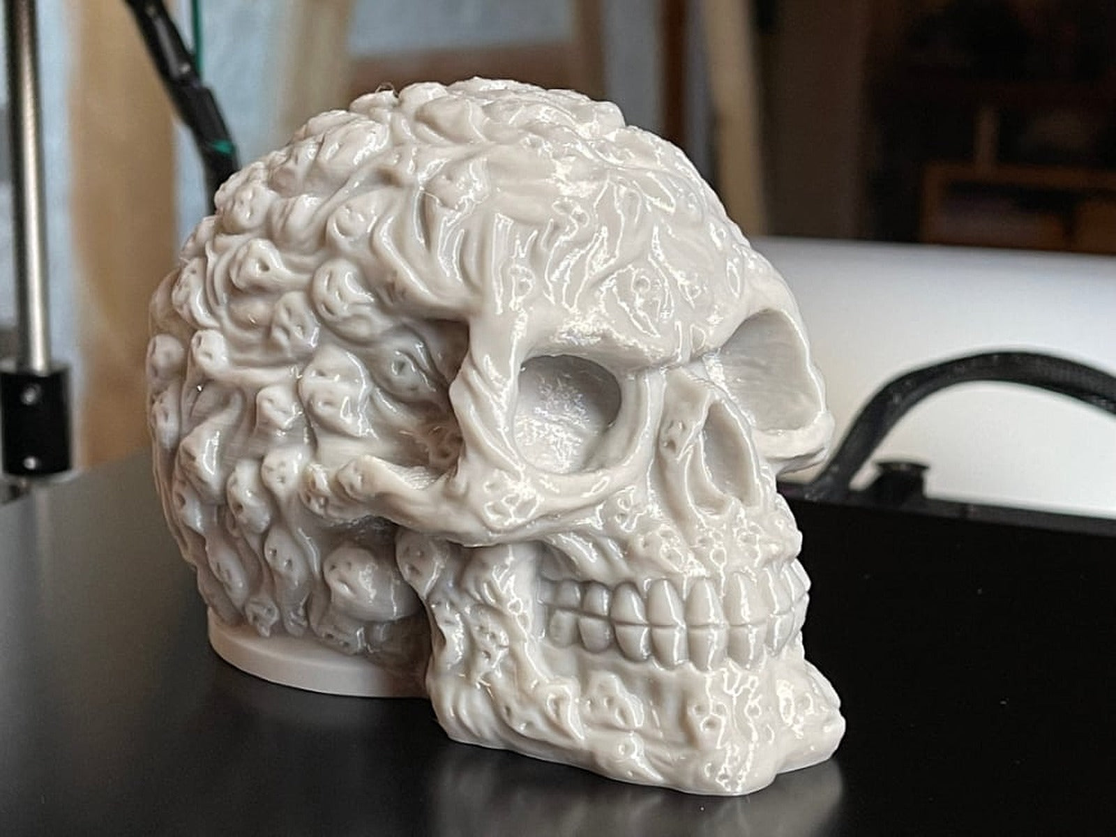 Hitch Ball Cover Soul skull – 3D Baskı Modeli