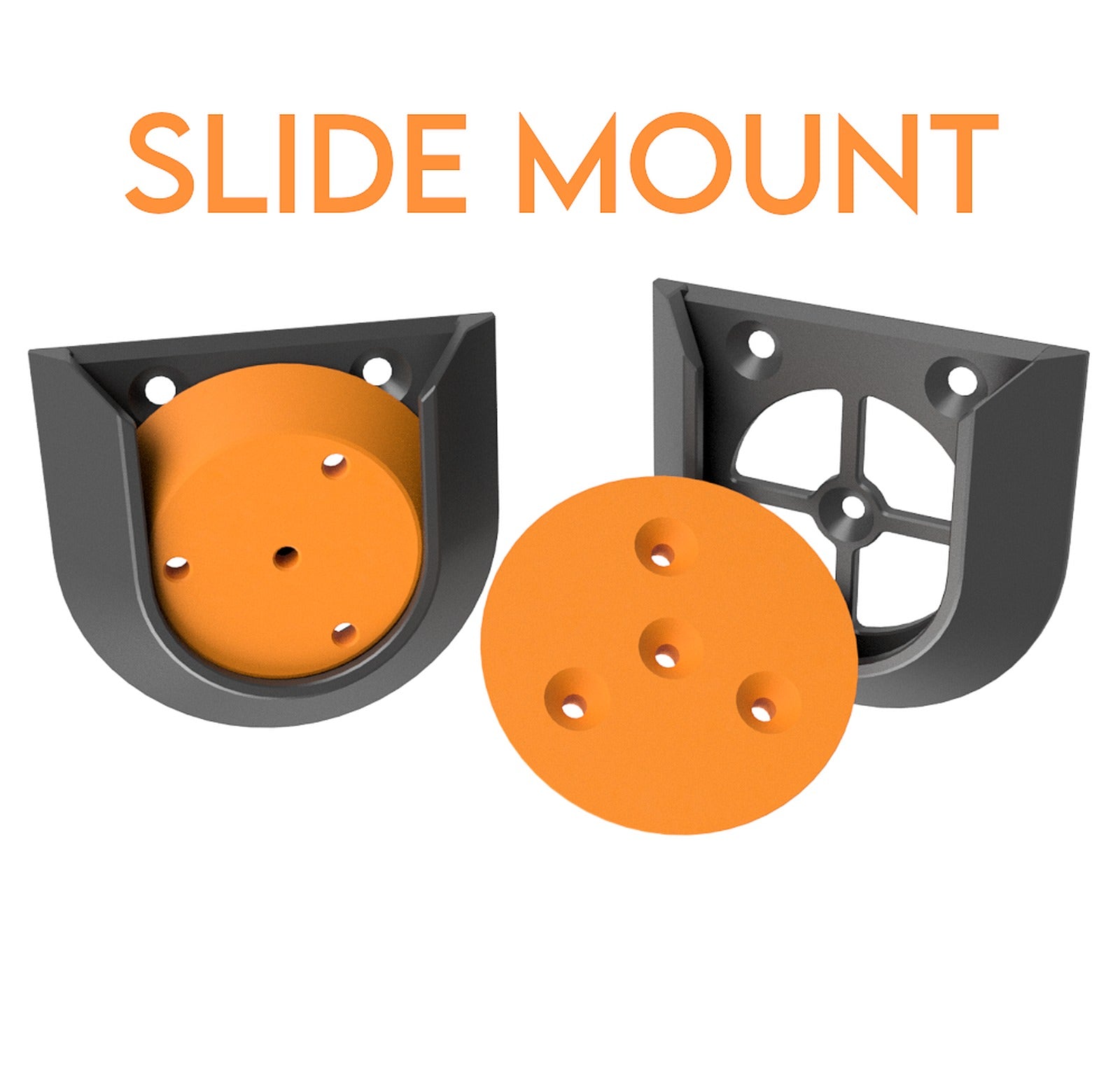 Flush Mounting Plate - Two Sizes – 3D Baskı Modeli