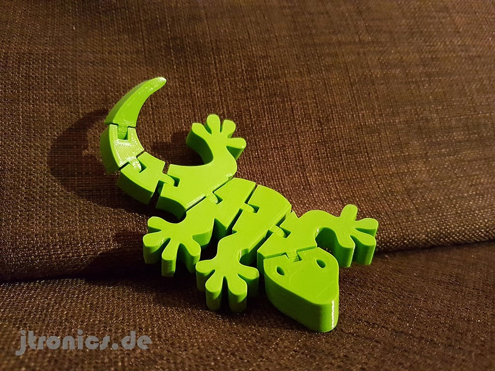 Flexi Articulated Gecko Full – 3D Baskı Modeli
