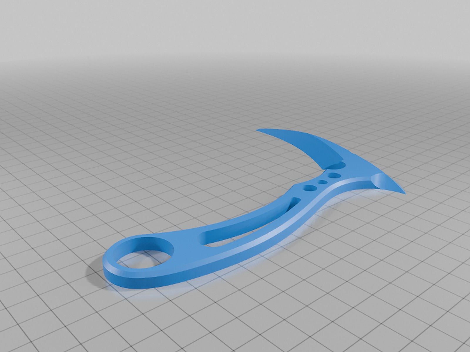 Hand Scythe – 3D Baskı Modeli