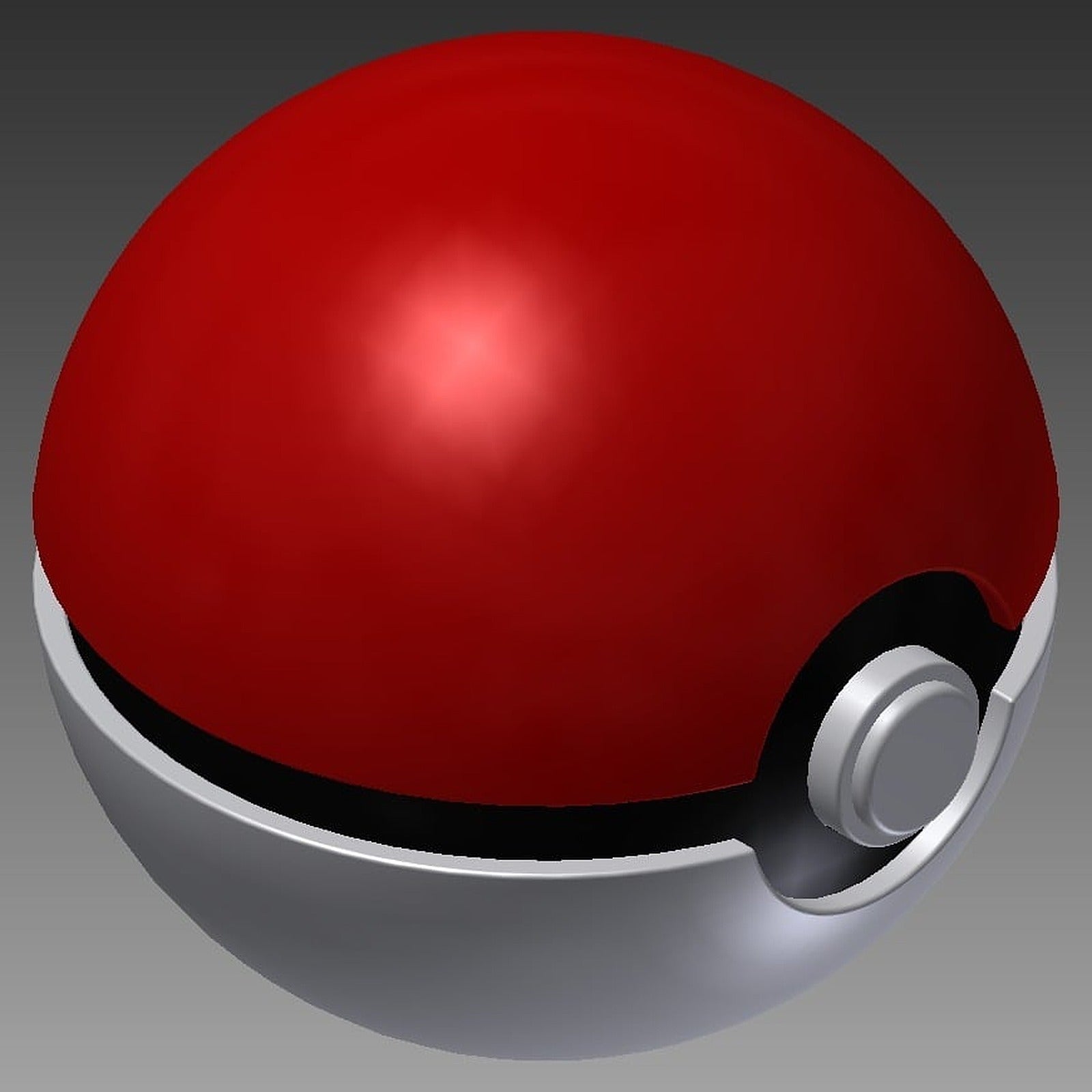 Easy-Print Pokeball – 3D Baskı Modeli