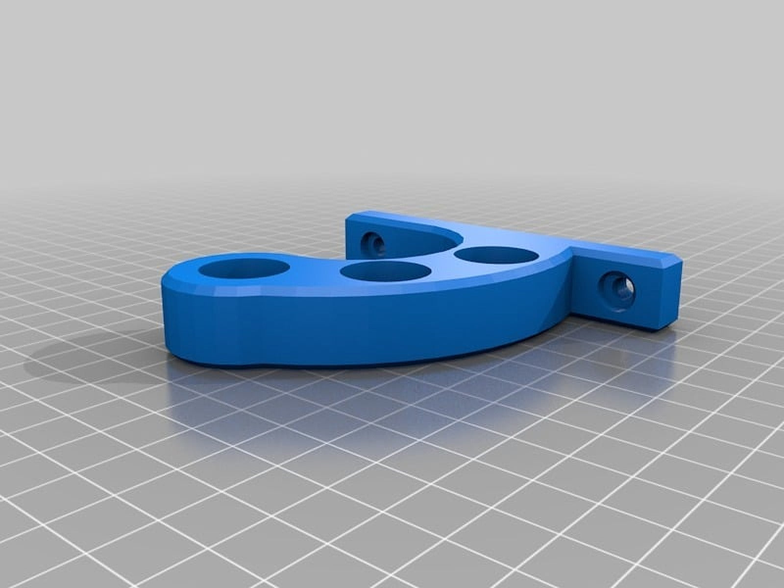 Wall mounted motorcycle helmet stand – 3D Baskı Modeli