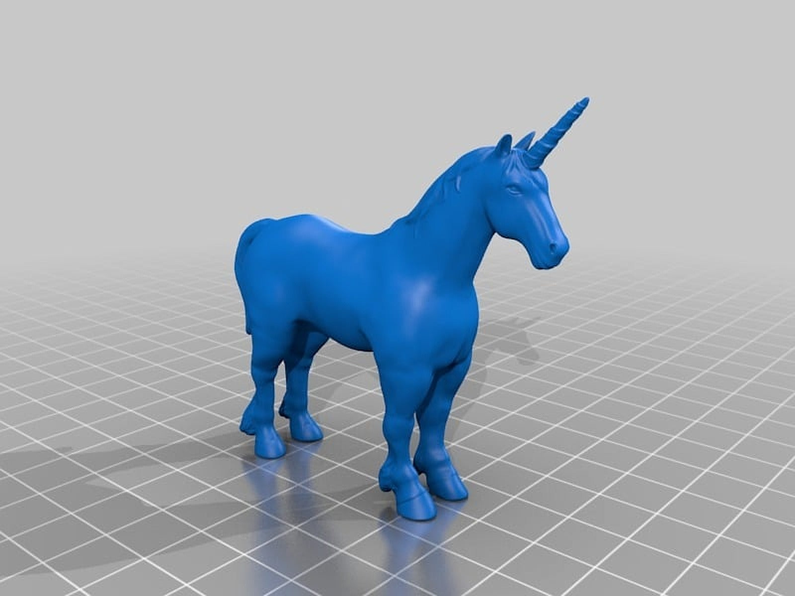 ユニコーン（Unicorn）3Dデータ – 3D Baskı Modeli