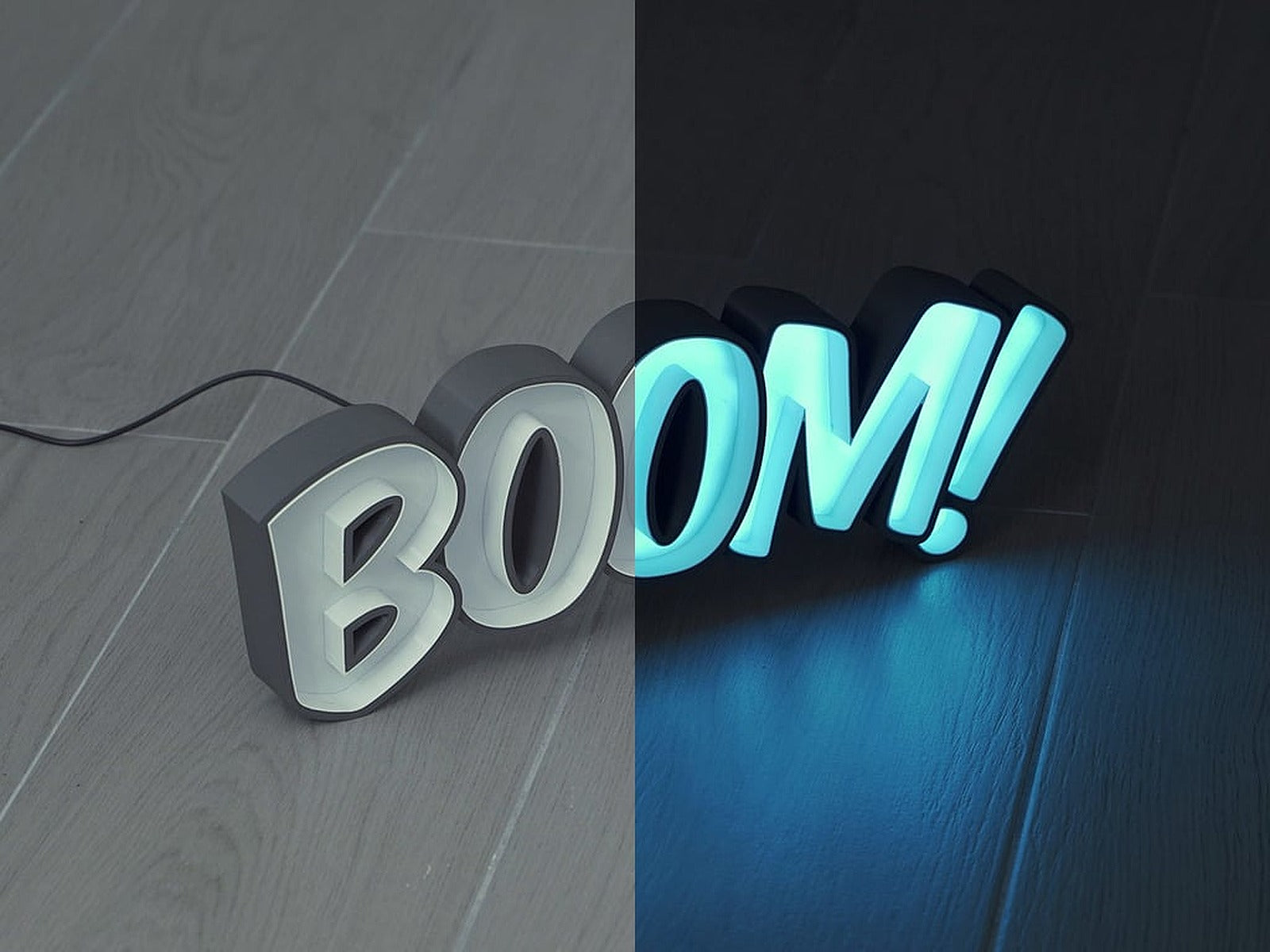 LED Marquee Boom – 3D Baskı Modeli