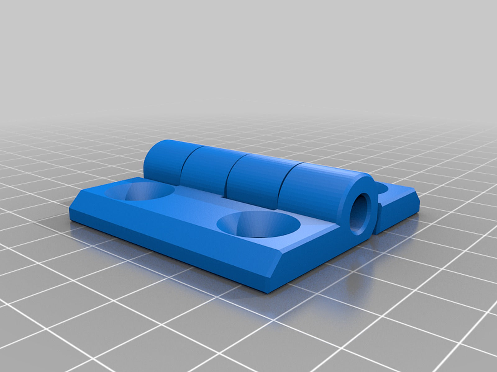 M-237 50x50mm Hinge – 3D Baskı Modeli