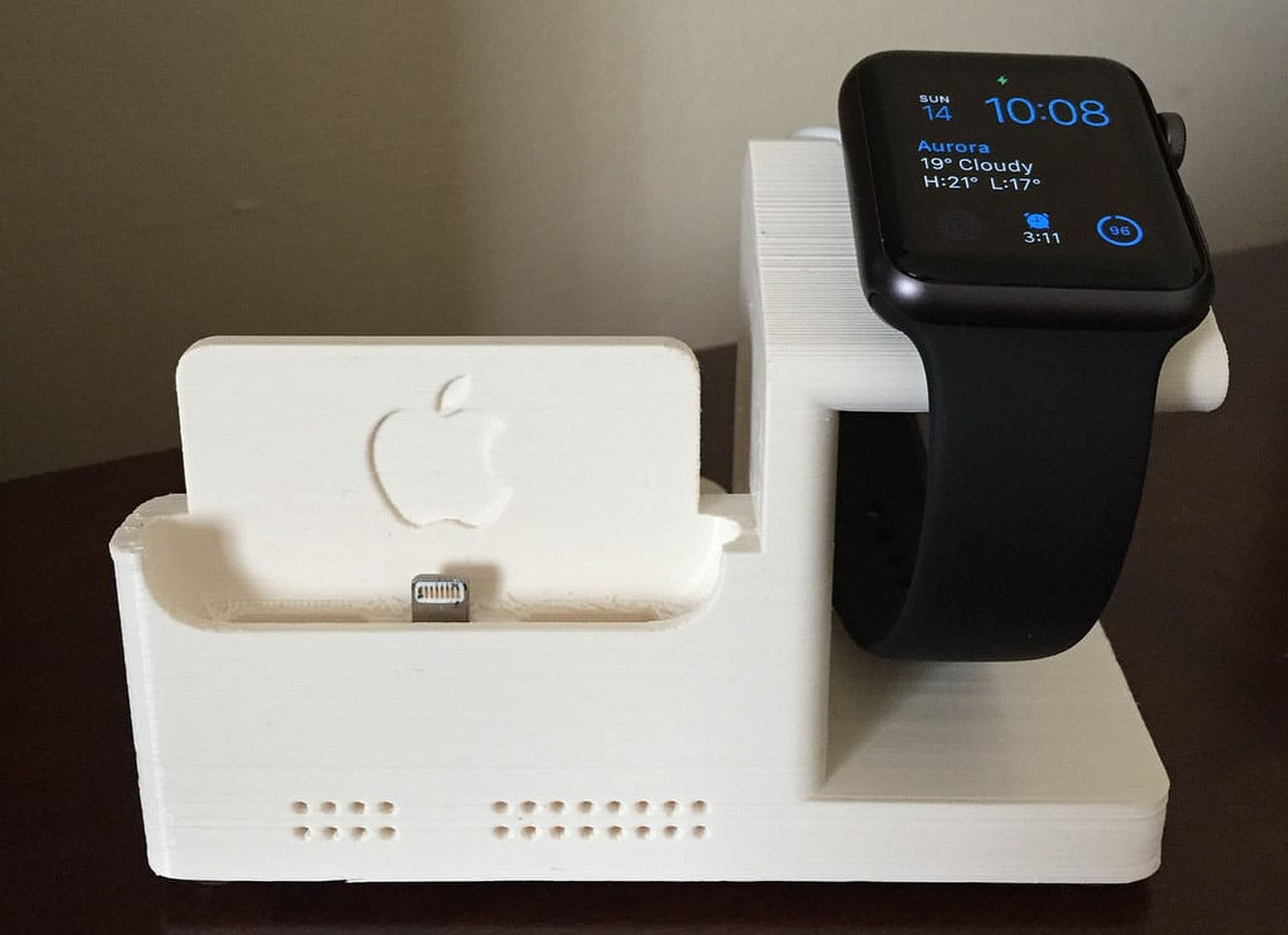 iPhone 6 Dock w/ Integrated Apple Watch Charging Station – 3D Baskı Modeli